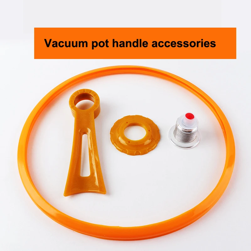 Вакуумный горшок крышка вок Золотой Горшок здоровье давление клапан Ручка