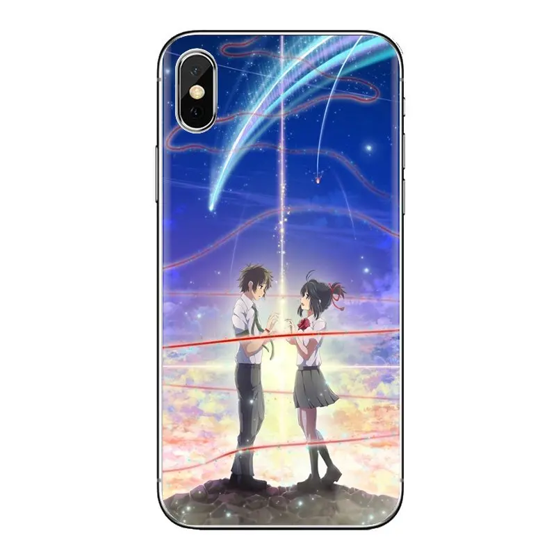 Transparent Soft Shell Covers For Samsung Galaxy J1 J2 J3 J4 J5 J6 J7 J8 Plus 2018 Prime 2015 2016 2017 anime movie your name |
