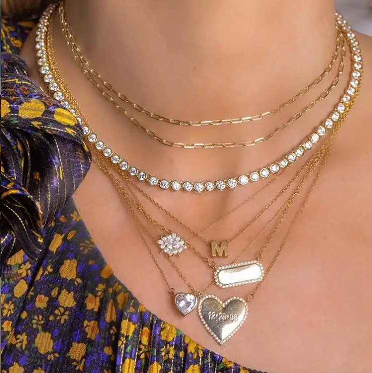 Женская цепочка из серебра 100% пробы 41 см 46 см|Ожерелья| |