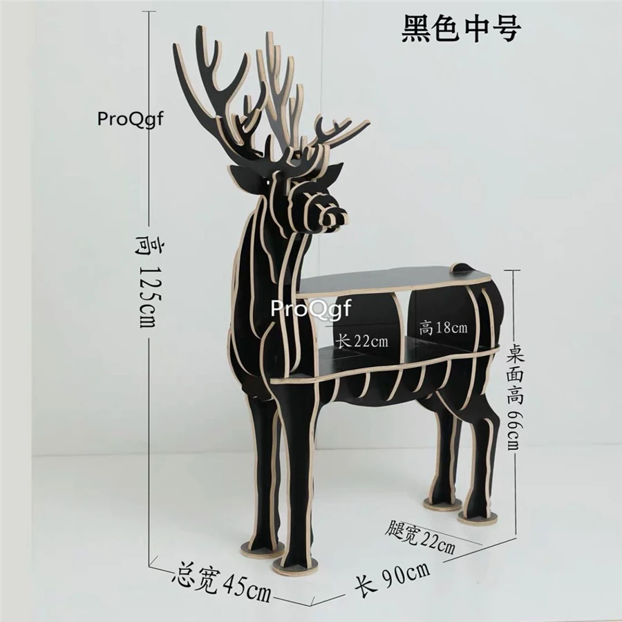 Prodgf 1 Set 125cm height deer shape Art Bookshelf | Обустройство дома