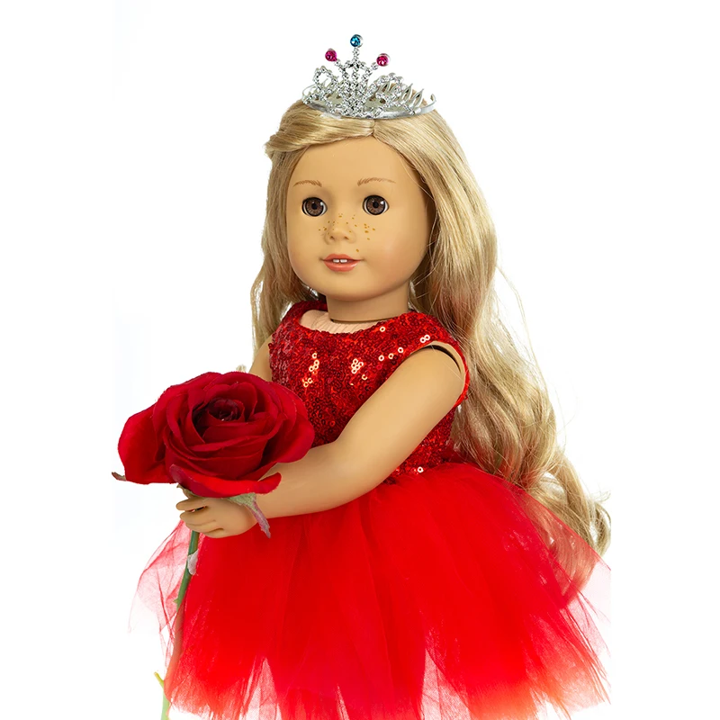 Симпатичная Юбка с экраном подходит для американской девочки 18 дюймовых кукол