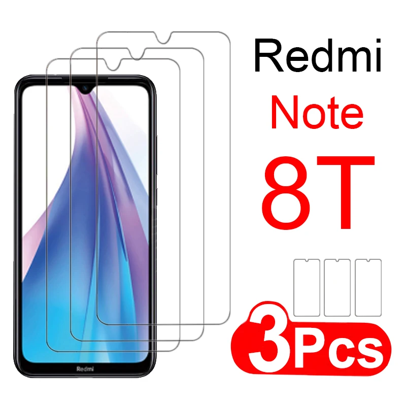 Защитное стекло для redmi Note 8t 1 3 шт. note t8 защита экрана xiaomi 8Note not8t бронированная