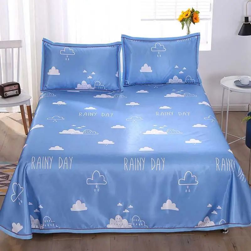 Набор из 3 предметов: простыня и 2 наволочки для лета | Дом сад