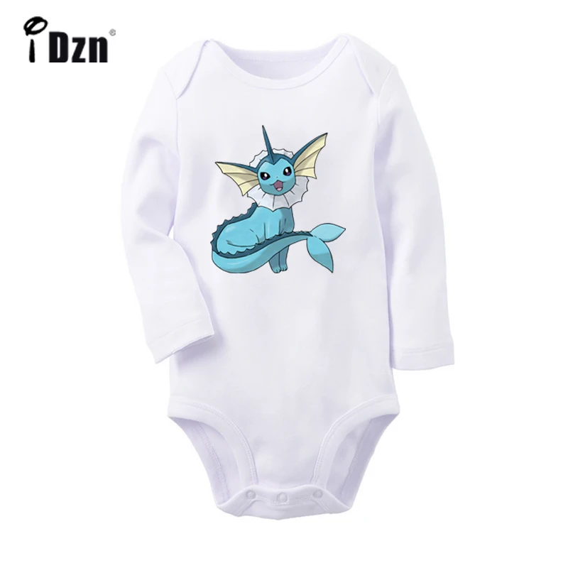 Боди с покемоном Иви джолтеон Vaporeon Espeon Flareon для новорожденных комбинезон