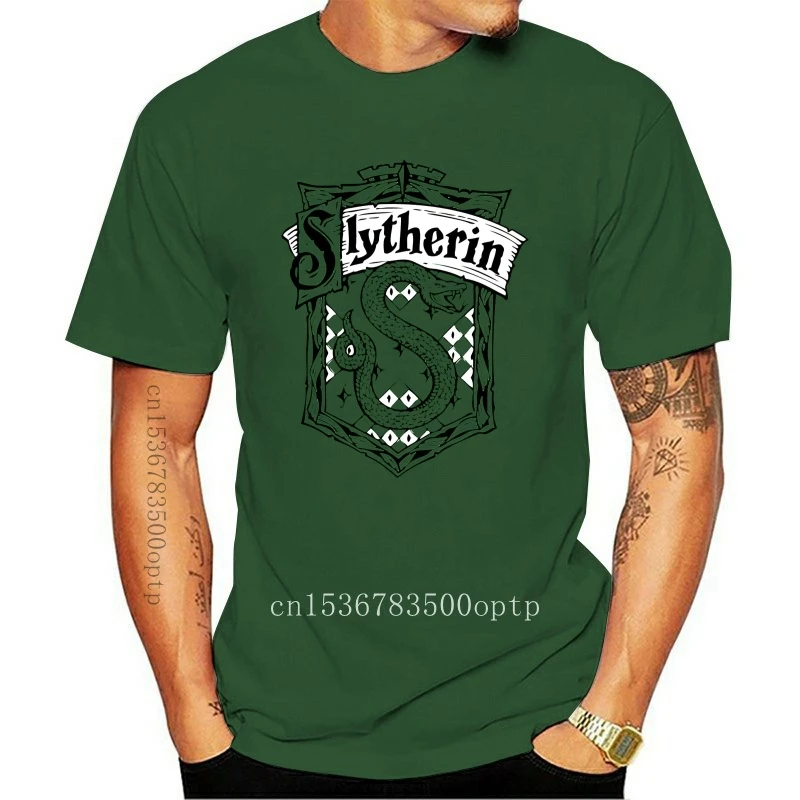 

Новая зеленая футболка Slytherin