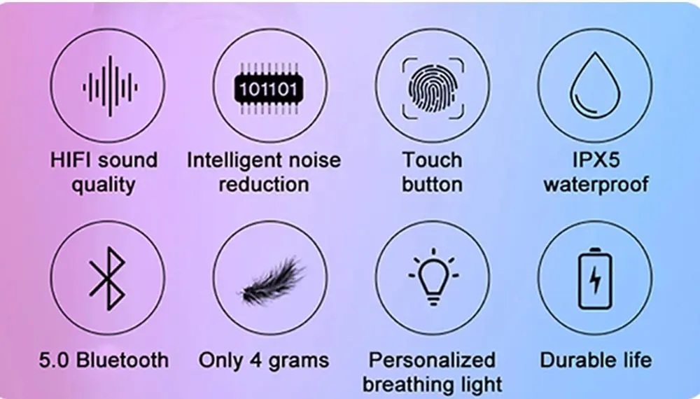 Наушники Bluetooth наушники-вкладыши TWS с Спорт Handsfree гарнитура наушники-вкладыши с зарядным футляром для телефона Xiaomi