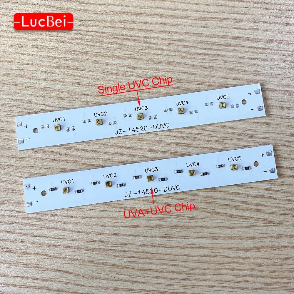 

10PCS Of 9V 275nm 5W UVC LED Module For UV Lamp Sterilizer UVC Deep Violet Ultraviolet Light For Sterilization Free Shipping