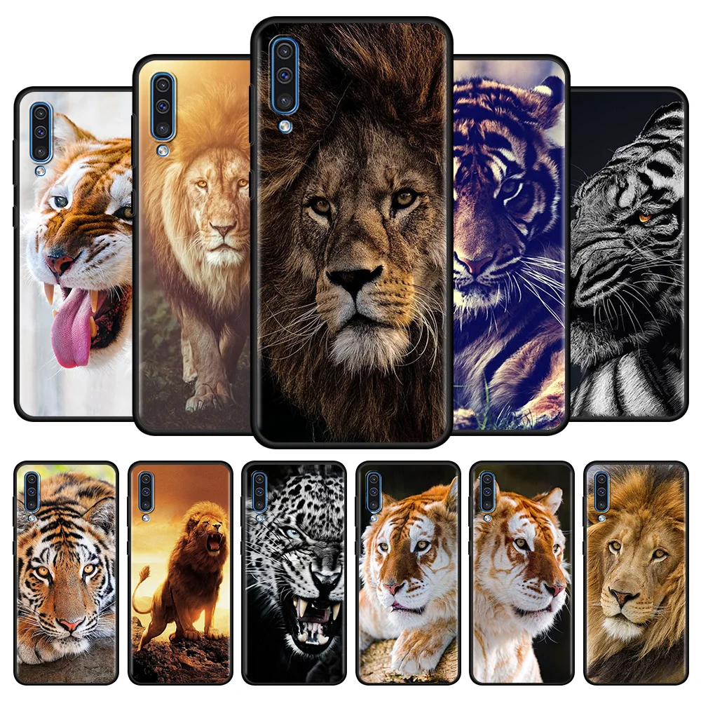 

Case For Samsung Galaxy A50 A70 A10 A30 A20e A20s A10s A40 A90 A10e A80 A60 A70s A50s A30s A20 MobilePhones Lion animal tiger