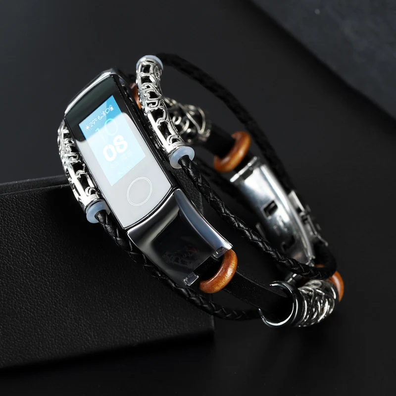 Металлический браслет для huawei honor band 5 Миланская петля ремешок для honor band 4 сменный ремешок магнитная пряжка регулируемый размер