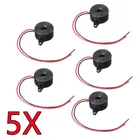 5 шт. автосигнализации 3-24V пьезо электронный звуковой сигнал 95DB непрерывный звуковой сигнализации для Arduino автомобиля Ван горячая Распродажа полезные новое поступление