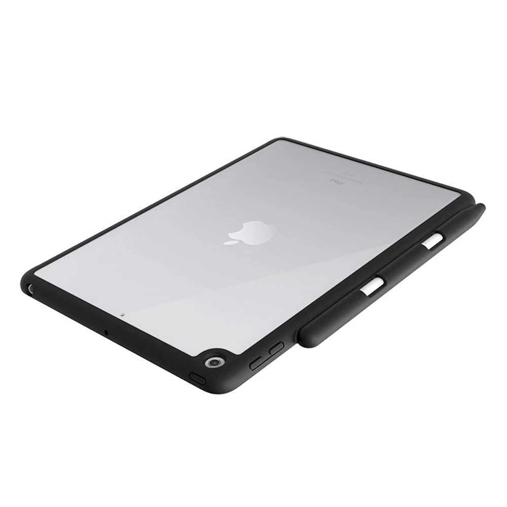 WOW чехол карандаш держатель для iPad 9 7 прозрачный мягкий край задняя крышка 2018 2017 5th