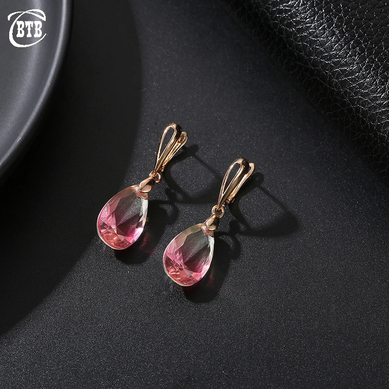 Новая правая Торцевая крышка AB градиент Австрия Хрустальное длиное серьги для