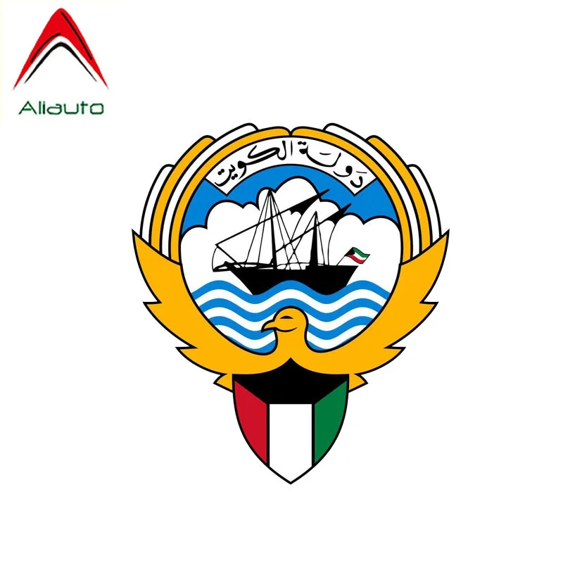 Забавный Противоугонный флаг Aliauto наклейка на автомобиль герб оружия кузов