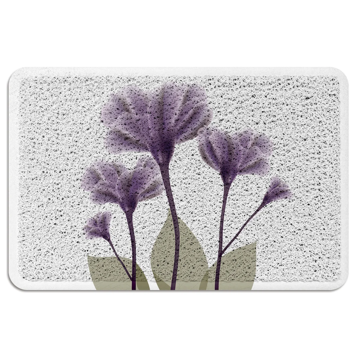 X Ray воздуходувки дверной коврик для удаления пыли Проволочная петля ног ковер