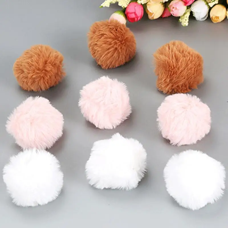 3/1 шт. повязка на голову с &quotкроличьими меховыми помпонами кошка навыки