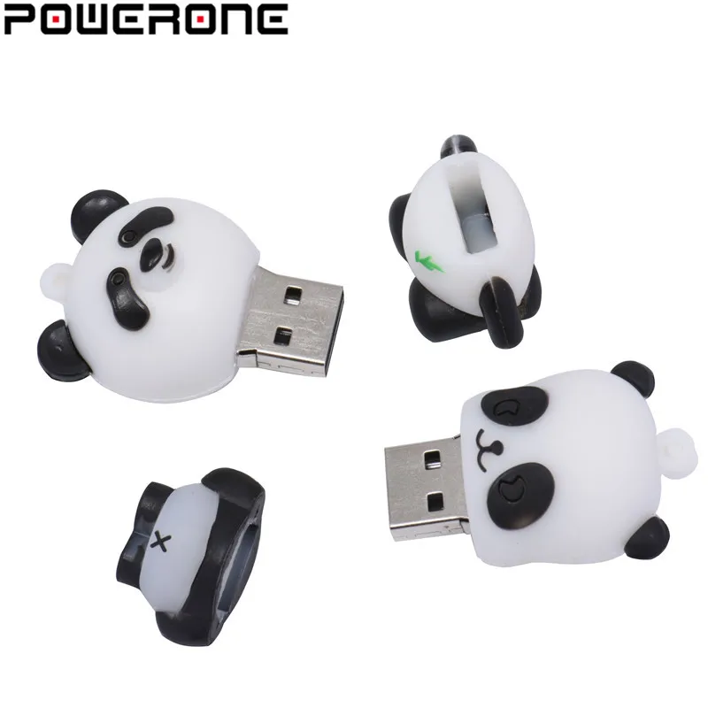 Usb флеш накопитель POWERONE в виде панды 4/8/16/32/64 ГБ|USB флэш-накопители| |