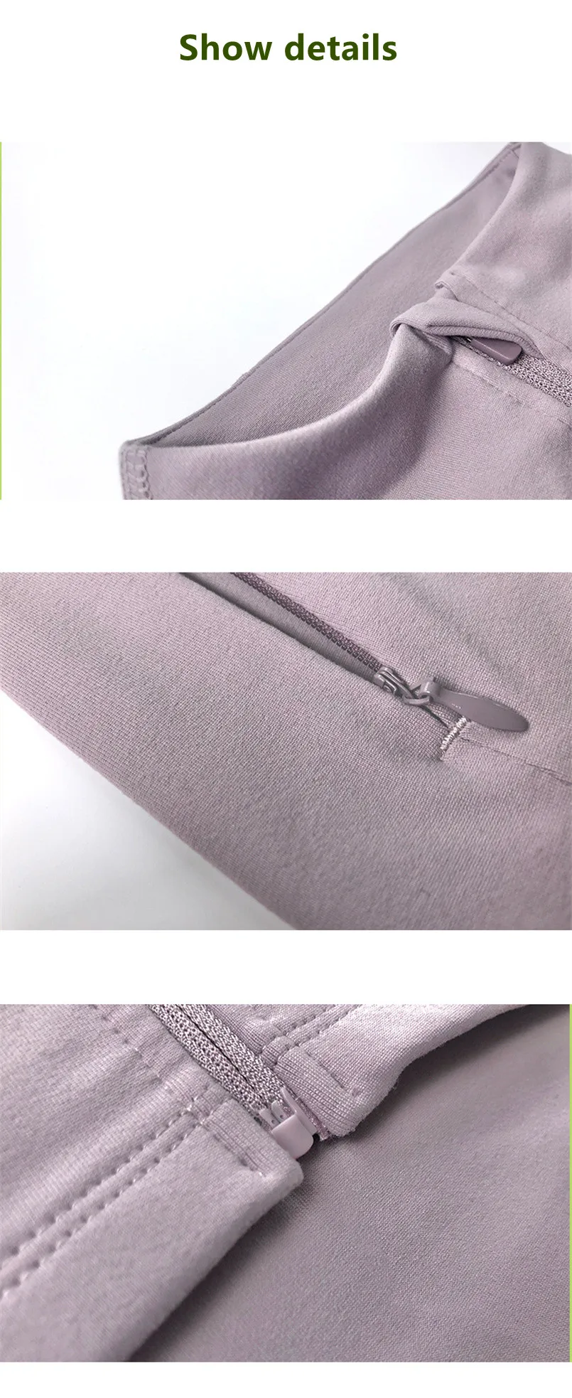 

Women's sweater sweatshirt long-sleeved zipper jacket tops fitness yoga workout jacket gym shirt