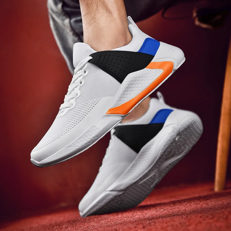 Мужские кроссовки для бега на весну высококачественный супер светильник мужские