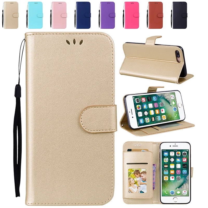 2018 Горячая новинка Роскошный чехол для apple iphone 8 plus телефона кожаный с откидной