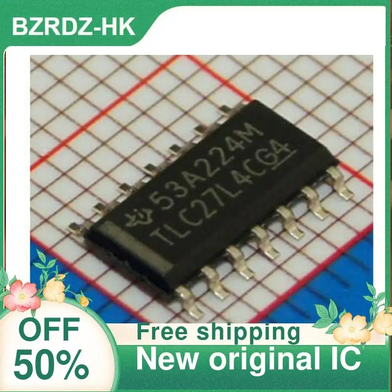 

1-20PCS TLC27L4CDR TLC27L4C SOP14 New original IC