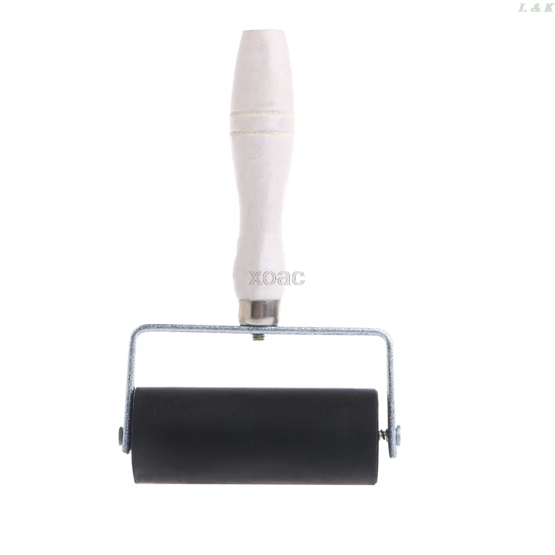 Сверхмощные деревянные роликовые печатные чернила шириной 6 см Лино Brayer