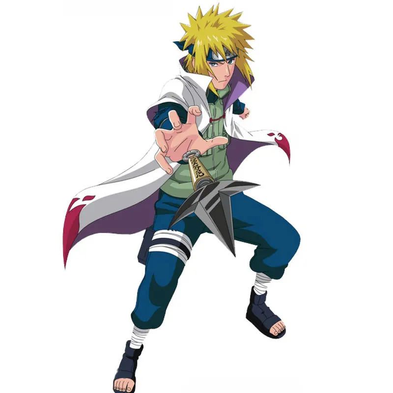 

Hokage Akatsuki Namikaze 2021 Kunai Anime Cosplay Accessories Props Cool Boy Girl Games Toys Ninja Weapon Material Plastic