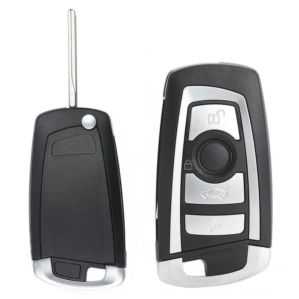 KEYECU 3 шт. модифицированный складной дистанционный ключ брелок PCF7946 чип HU92 лезвие