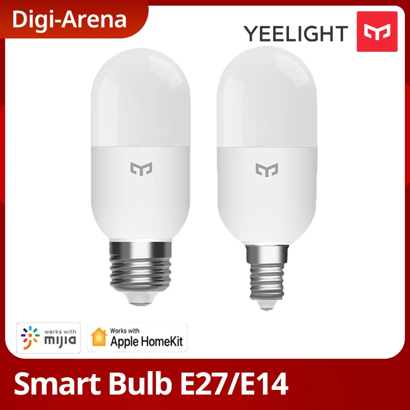 Умная Светодиодная лампа Yeelight M2 с регулируемой яркостью Bluetooth E27 E14 управление