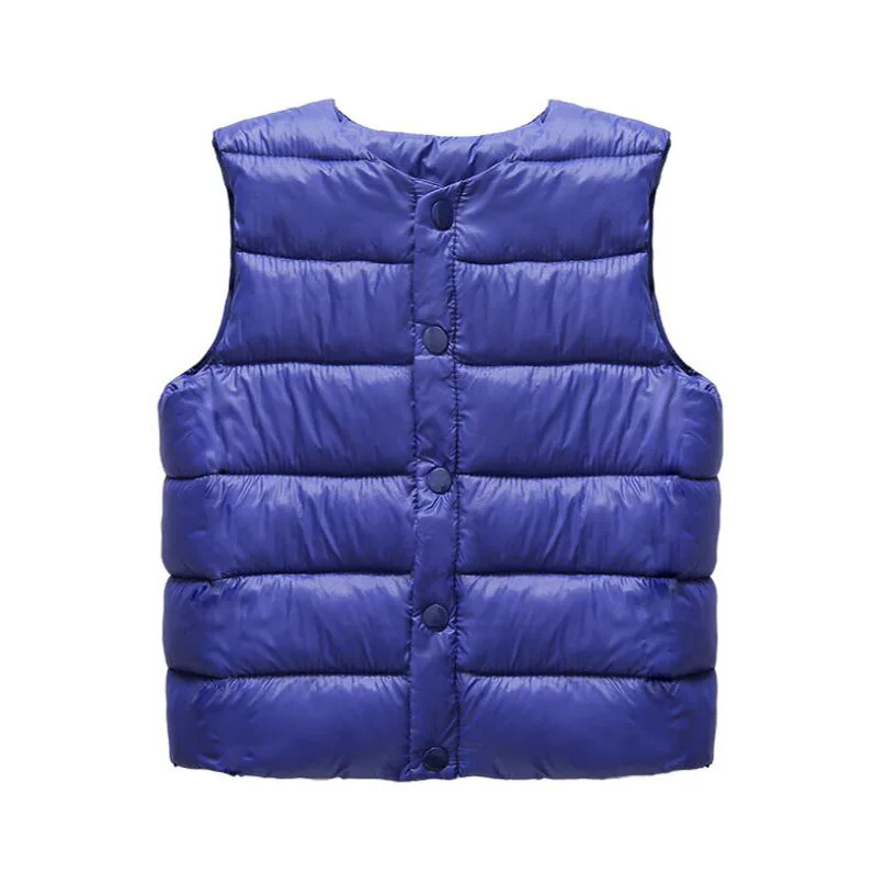 Одежда для девочек осенне весенний хлопковый жилет милый теплый пуховый с