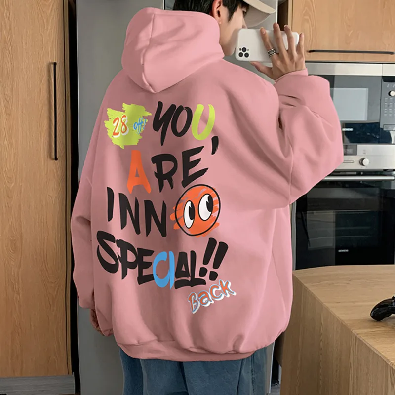 

Neploha 2022 Autumn Letter Cartoon Printed Women's Casual Hoodies Hong Kong Streetwear Female Hooded Sweatshirt Vintage Pullover