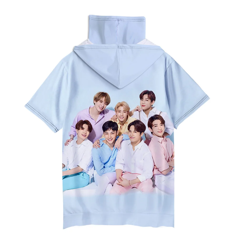 Новые корейские модные Kpop GOT7 хип-хоп K-pop рубашки с капюшоном для женщин/мужчин