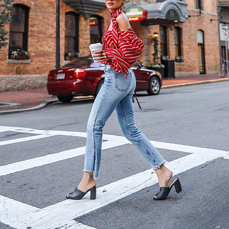 

2021 New Ladies Spring Summer Casual Lantern Full Sleeve Bow Neck Striped Blouses Women Hollow Out Short Pullover