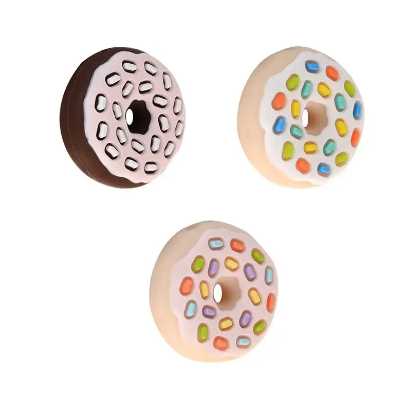 Силиконовые бусины LOFCA в виде животных без бисфенола для прорезывания зубов