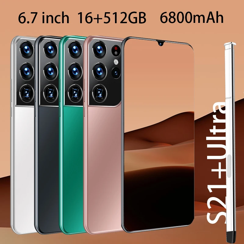 

Смартфон Android 10, 10 ядер, 16 ГБ, 6800 ГБ, 512 дюйма