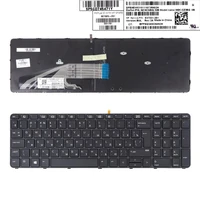 ru russia laptop replacement keyboard for %e2%80%8bhp probook 450 g3 455 g3 470 g3 black backlit win8 nsk cz3bq 9z ncgbq 30b