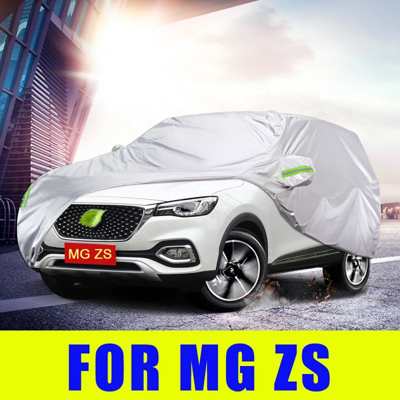 Waterproof full car covers Outdoor Sunshade Dustproof Snow For MG ZS 2016 2017 2018 2019 2020 2021 Accessories