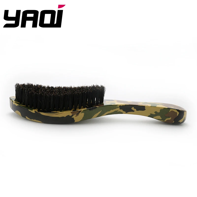 Натуральный Кабан щетина камуфляж цвет бука деревянная ручка Усы Борода