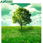 AZQSD Алмазная картина 5d Бриллиантовая вышивка с изображением дерева Пейзаж картина Стразы домашний декор ручной работы наборы крестиков