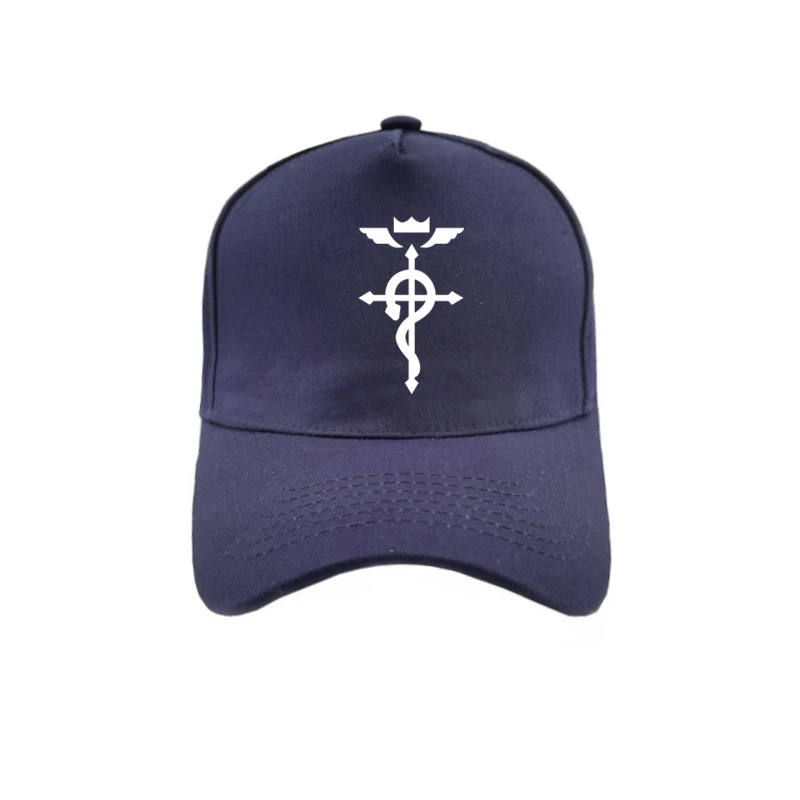 Fullmetal Alchemist Baseball Caps Men Cotton Anime Hat Women Unisex Peaked MZ-174 | Аксессуары для одежды