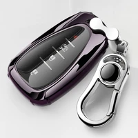 new soft car remote key cover protector keychain shell case for chevrolet malibu xl equinox holden malibu cruze trax camaro vlot