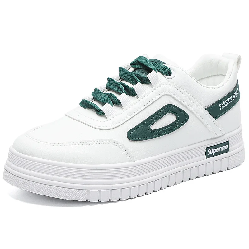 

2021 Little White Shoes Women's Shoes Autumn Net Red Breathable Board Shoes Spring and Summer New Daddy Sports Sneakers Women