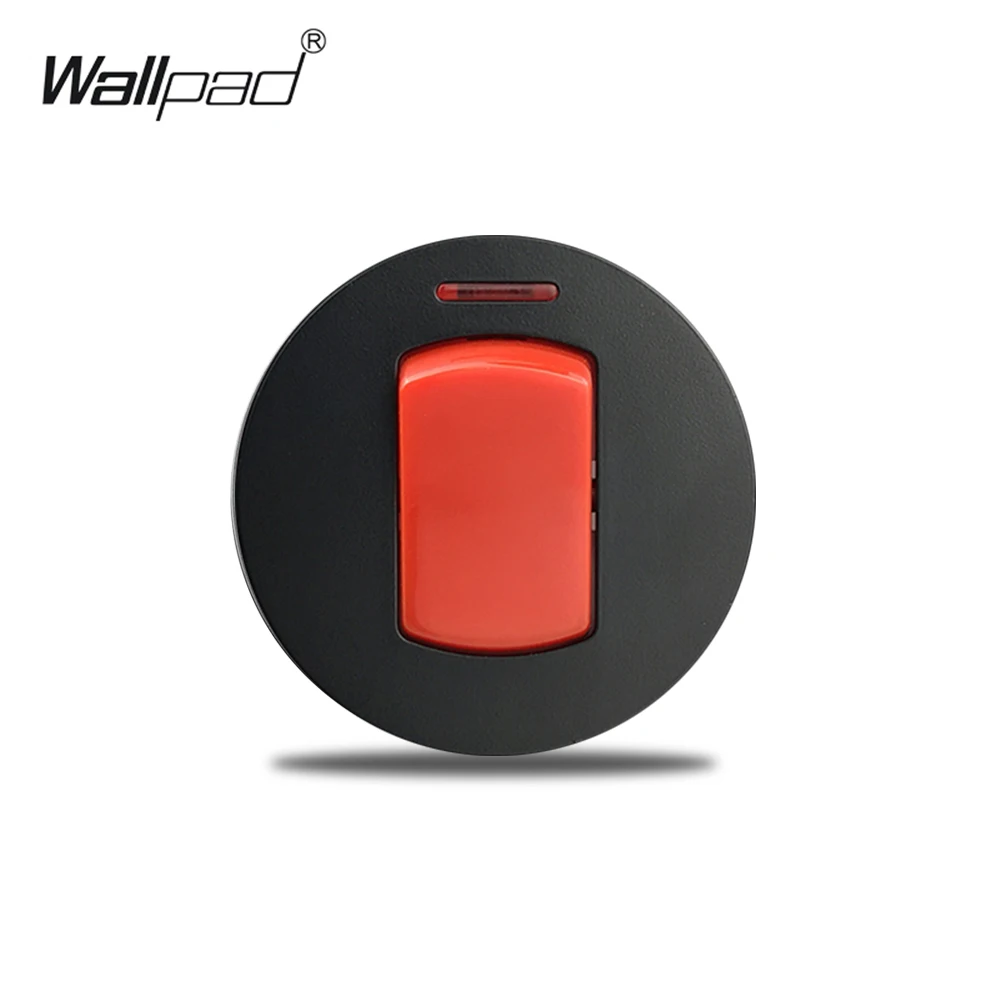 Wallpad 20A 45A двухпозиционный выключатель для кухонной плиты AC водонагреватель DIY