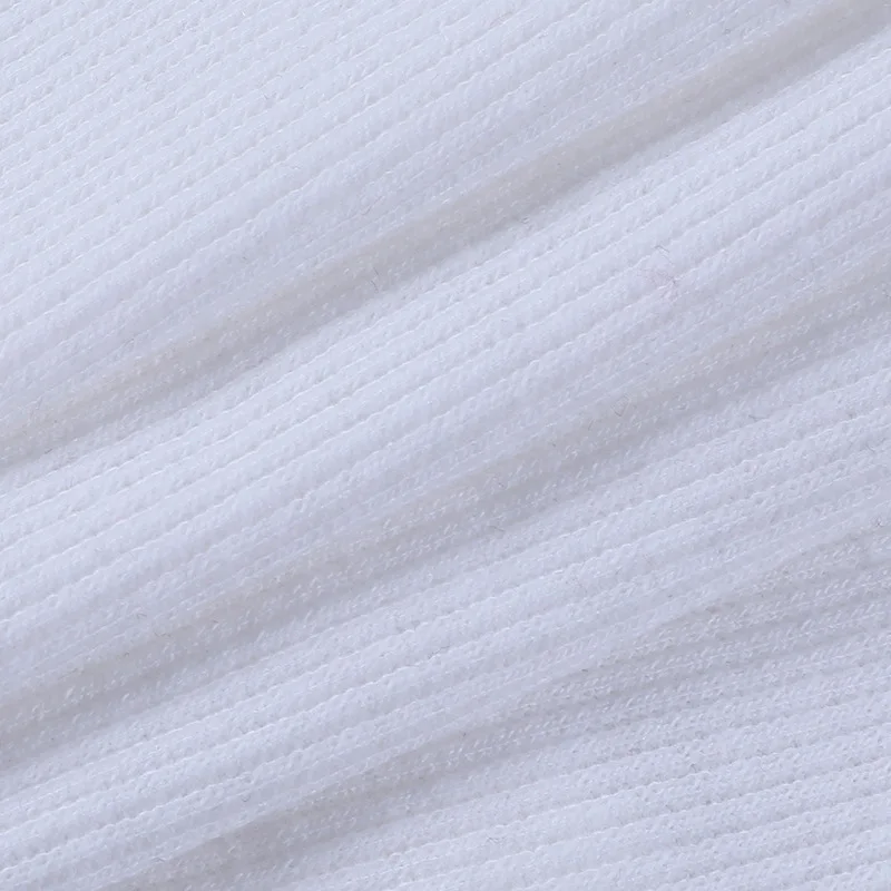 

NewAsia Knitted Tank Top Lace Patchwork V Neck Ruched Bodycon White Crop Tank Top Women Casual Fashion Streetwear Basic Cami