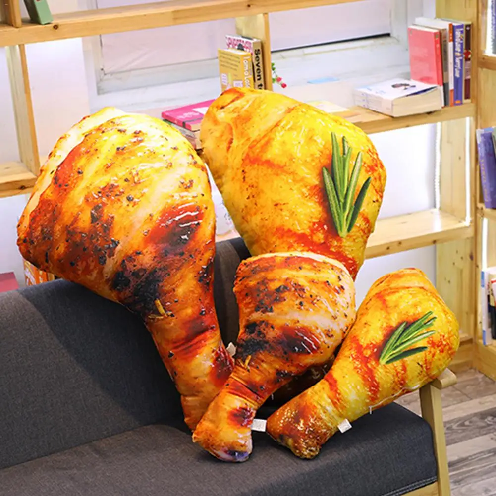 Симпатичная 3D подушка в виде Барабанной палочки для постельного белья имитация