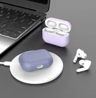 Силиконовый чехол для Apple Airpods Pro, чехол для беспроводных Bluetooth наушников, чехол для Air Pods Pro, 3 цвета, защитный чехол, чехол