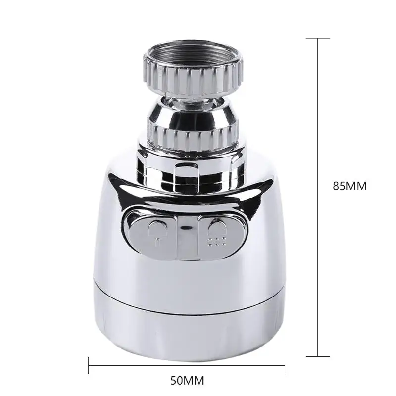 

360 Rotatable Bent Water Saving Tap Aerator Diffuser Faucet Nozzle Filter Water Swivel Head Kitchen Faucet Adapter Bubbler