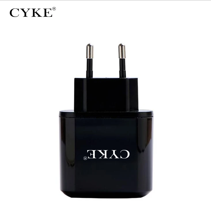 

CYKE 3.4A Digital Display USB Charger For iPhone Charger USB Fast Charging Wall Phone Charger For iPhone Samsung Xiaomi