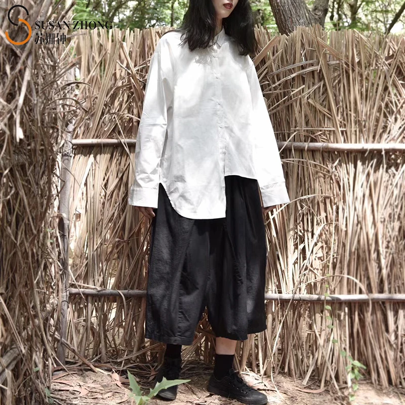 

Женские рубашки, женские блузки, топы, топы с длинным рукавом, нормкор-минималистский дизайн, Повседневная Уличная клетчатая рубашка с асим...