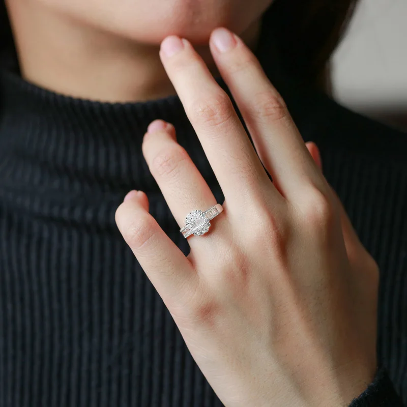 

princess square diamond ring for marriage proposal and a carat shaped diamond ring for women diamond rings for women