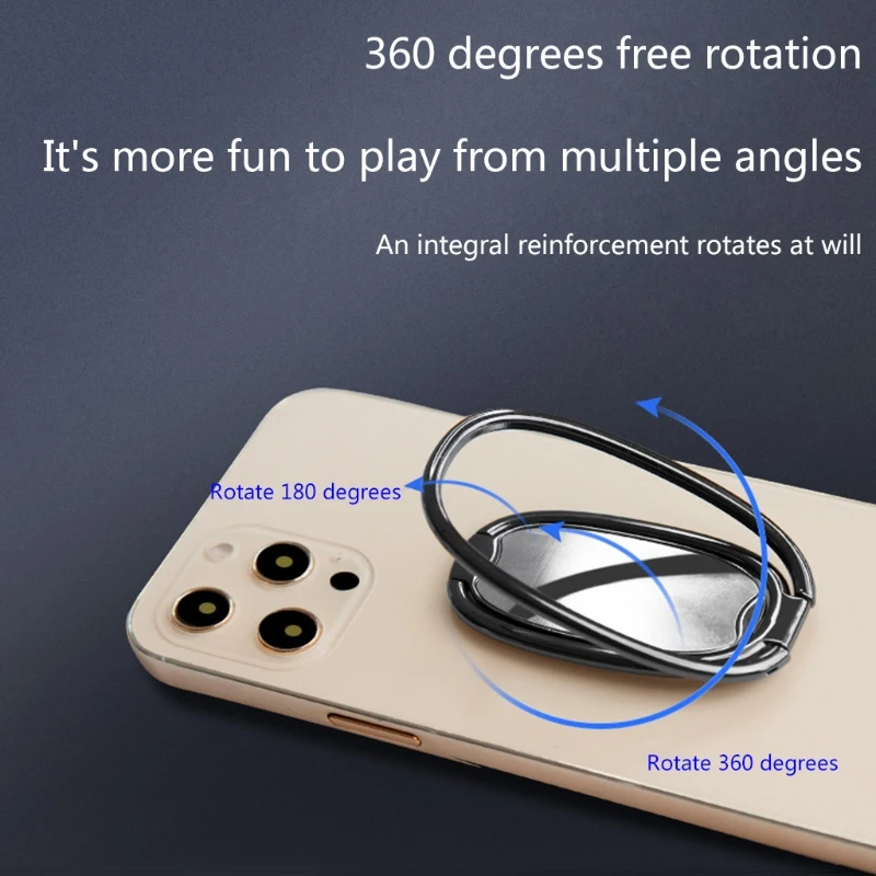 

Double Magnetic Car Phone Holder Stand for Phone Metal Phone Holder Foldable Universal Mobile Phone Desk Stand